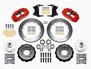 1955-57 Chevrolet Bel Air w/ Ridetech Drop Spindle - Front Brake Kit