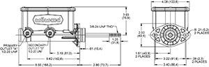 Tandem Manual Master Cylinder for C2 Corvettes
