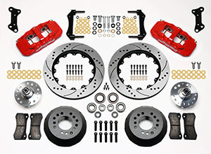 1967-69 Chevrolet Camaro Z/28 w/ 4 Wheel Disc - Front Brake Kit Part No.: 140-15053-DR