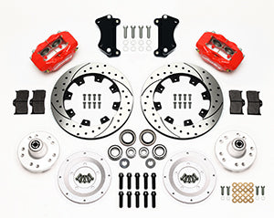 1955-57 Chevrolet Bel Air w/ Heidts 2" Drop Spindle - Front Brake Kit