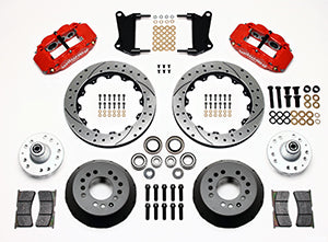 1967-69 Chevrolet Camaro Z/28 w/ 4 Wheel Disc - Front Brake Kit Part No.: 140-9803-DR