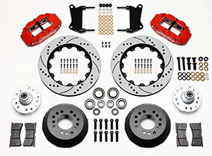 1967-69 Chevrolet Camaro Z/28 w/ 4 Wheel Disc - Front Brake Kit Part No.: 140-9804-DR